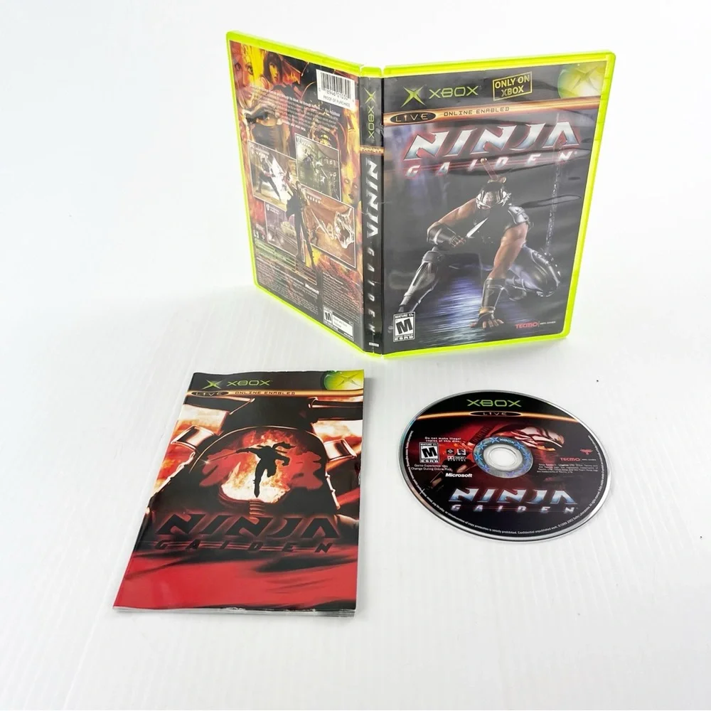 Ninja Gaiden Video Game for Microsoft Xbox Game Complete